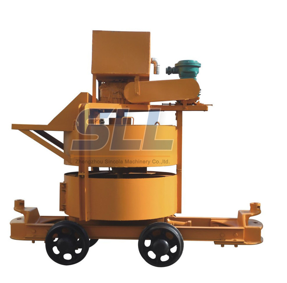 Small Electric Grout Pumping Equipment 250L Capacity One Year Warranty With Mixer
