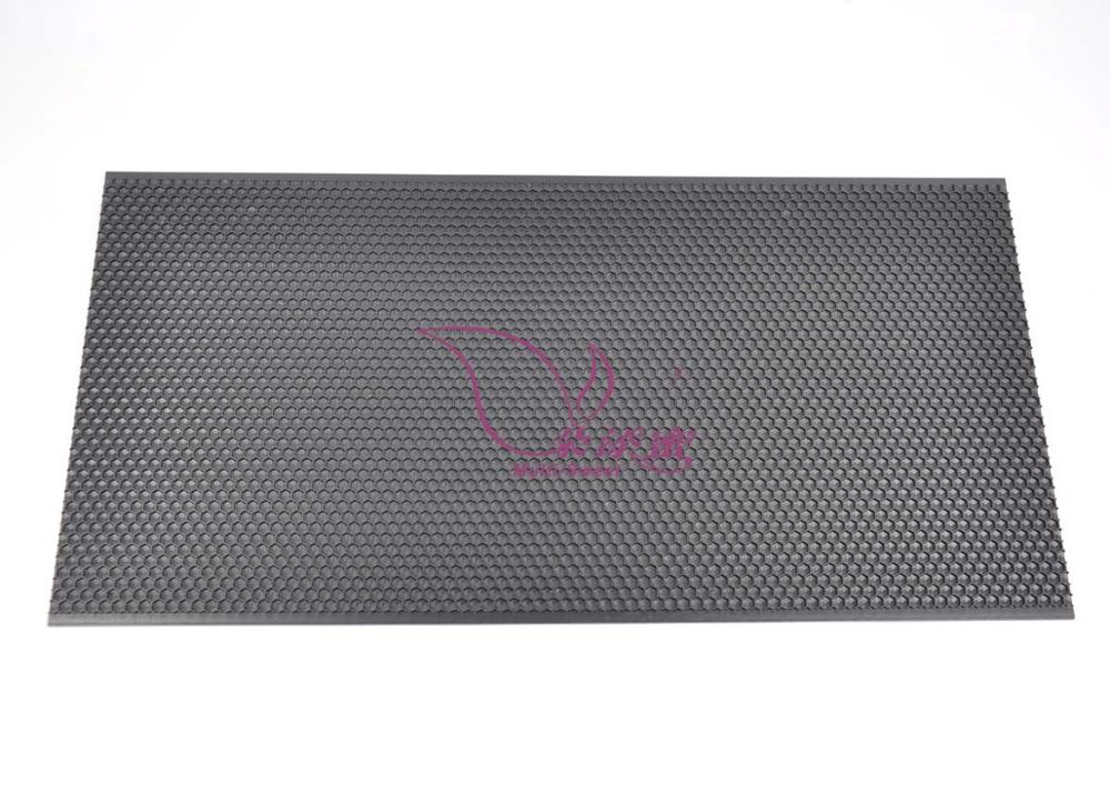 Black Plastic 5.4mm Cell 425*212mm Bee Foundation Sheets