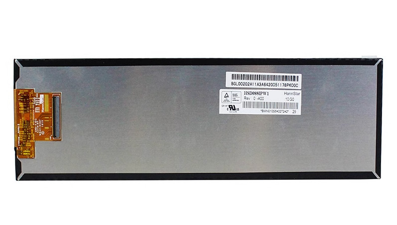 HSD088IPW1-A00 HannStar 8.8" 1920×480(RGB) 600 cd/m² INDUSTRIAL LCD DISPLAY