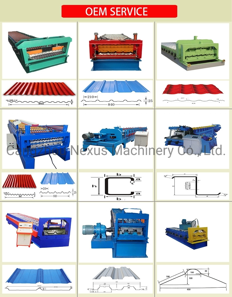 C U L W Light Gauge Steel Channel Frame Roll Forming Machine