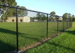 China 4mm Black PVC Diamond Wire Fence 5ft 6ft Tall wholesale
