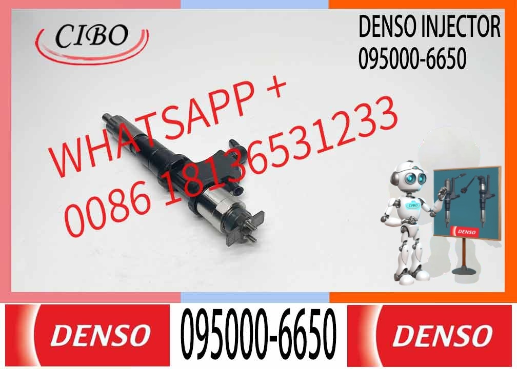 095000-6650 Fuel Injectors For Remanufactured Common Rail Diesel Injector OE 8-98030550-0 6WF1 Diesel Engine