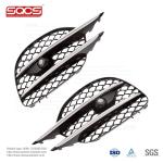 2228857200 Car Front Left Bumper Fog Light Cover Bezel Grille For Mercedes Benz