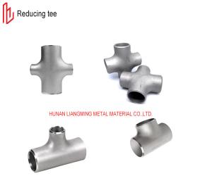 China Seamless Reducing Tee / Reducing Cross Butt Welded Pipe Fittings wholesale