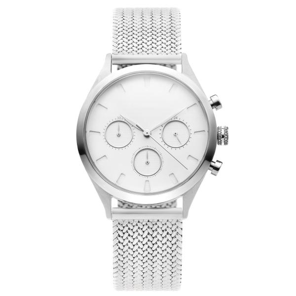 Multifunction Ladies Stainless Steel Watches 3 Atm Water Resistant With Great