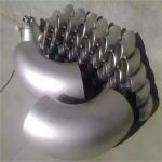 Bright Mirror 304 Pipe Fittings SS Steel Tubing Elbows