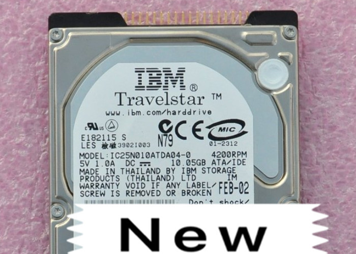 IC25N010ATDA04-0 10G Hitachi Hard Disk 2.5 Inch IDE Parallel Port Long Service Life