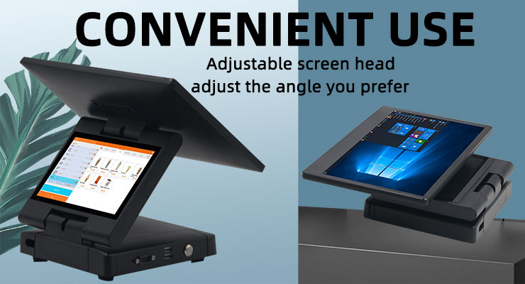 Android Touch POS All in One Cashier System with Optional External Thermal Printer