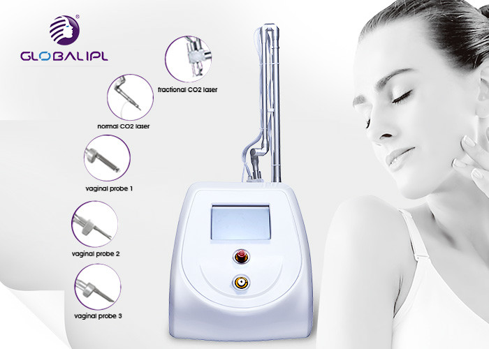 Portable Acne Removal Co2 Fractional Laser Equipment 50w Power Skin Whitening Device
