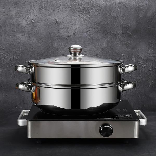 Hot Selling Cookware Cooking Food Steamer Stainless Steel Steamer Pot Kitchen
