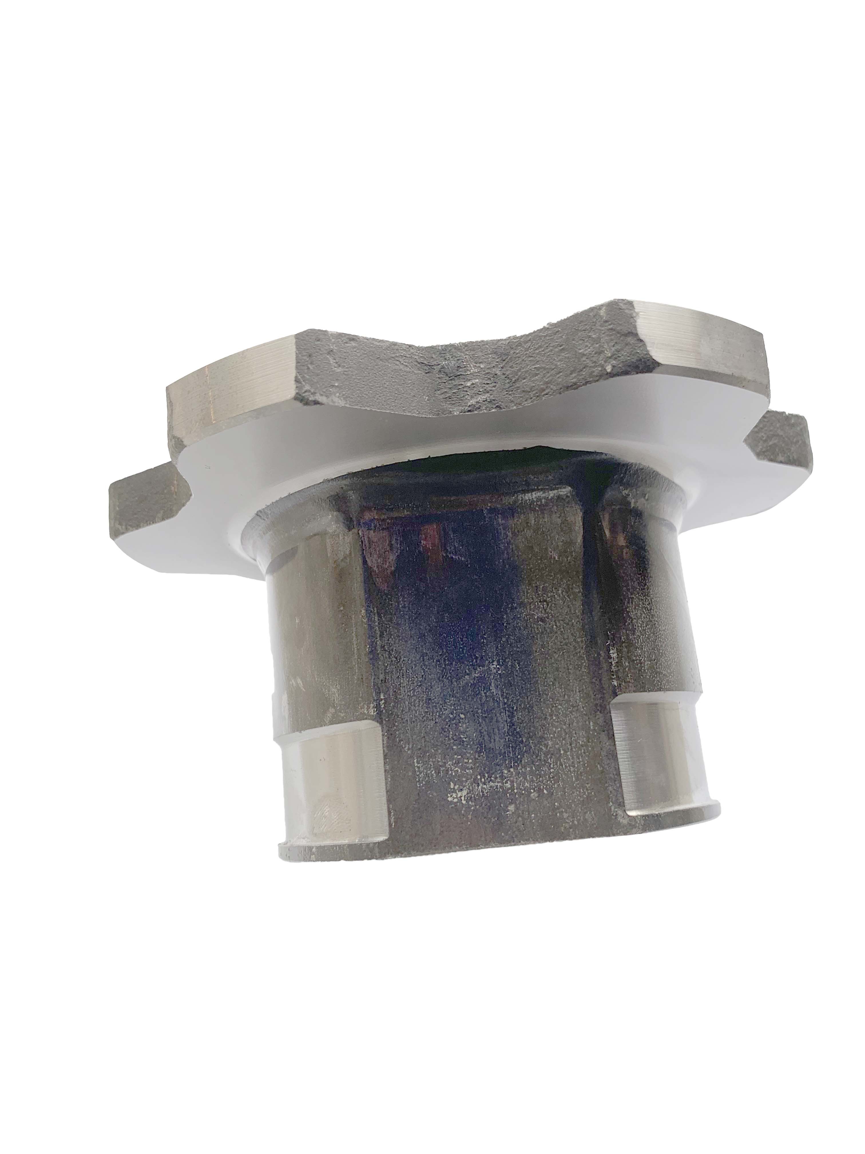 Medium Carbon Steel CV Joint Flange 55 Material Circular Flange 14.5kg