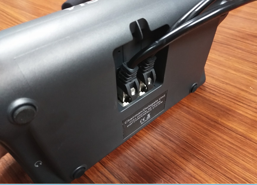 CAT6 Cable Desktop Conference Microphone System Hand - in - Hand - Loop - Network Delegate unit