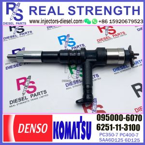 China Common Rail Diesel Engine Fuel System 6251-11-3100 095000-6070 For PC350-7 PC400-7 wholesale