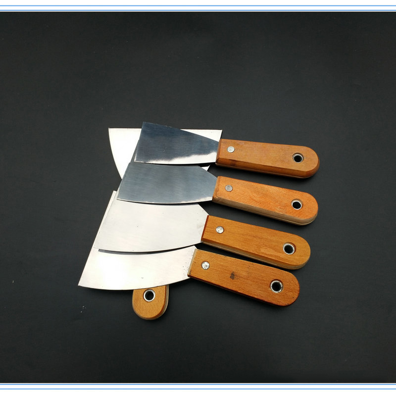 Polishing Blades Putty Scrapers Knife with Plastic Handle Customized Support OEM Logo