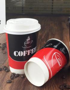China Paper Mug Plastic Coffee Lids , Food Grade White Coffee Lids Environmental Protection wholesale