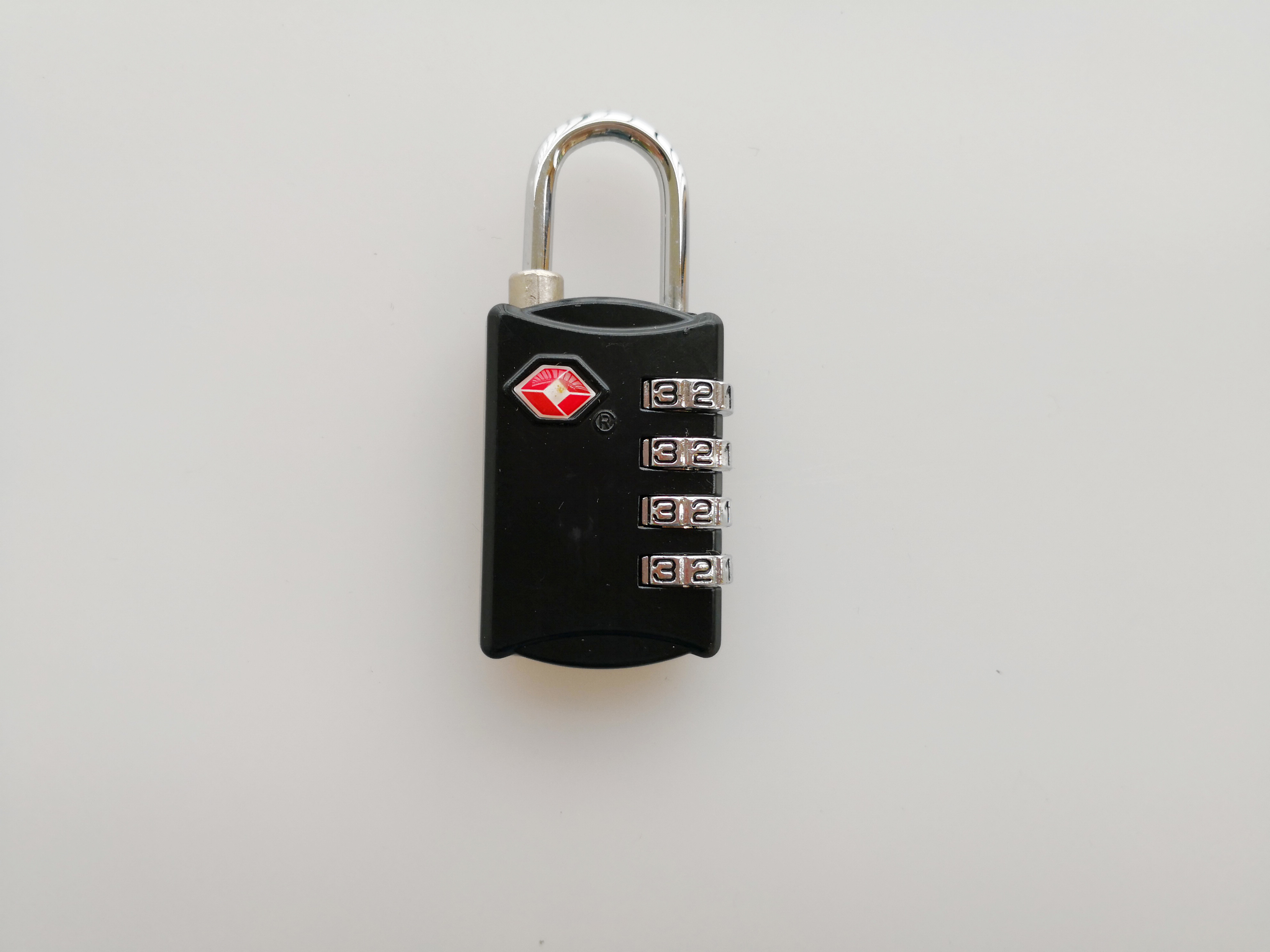 35.2g TSA Combination Padlock / TSA 21100 3 Digit Number Lock PC Material