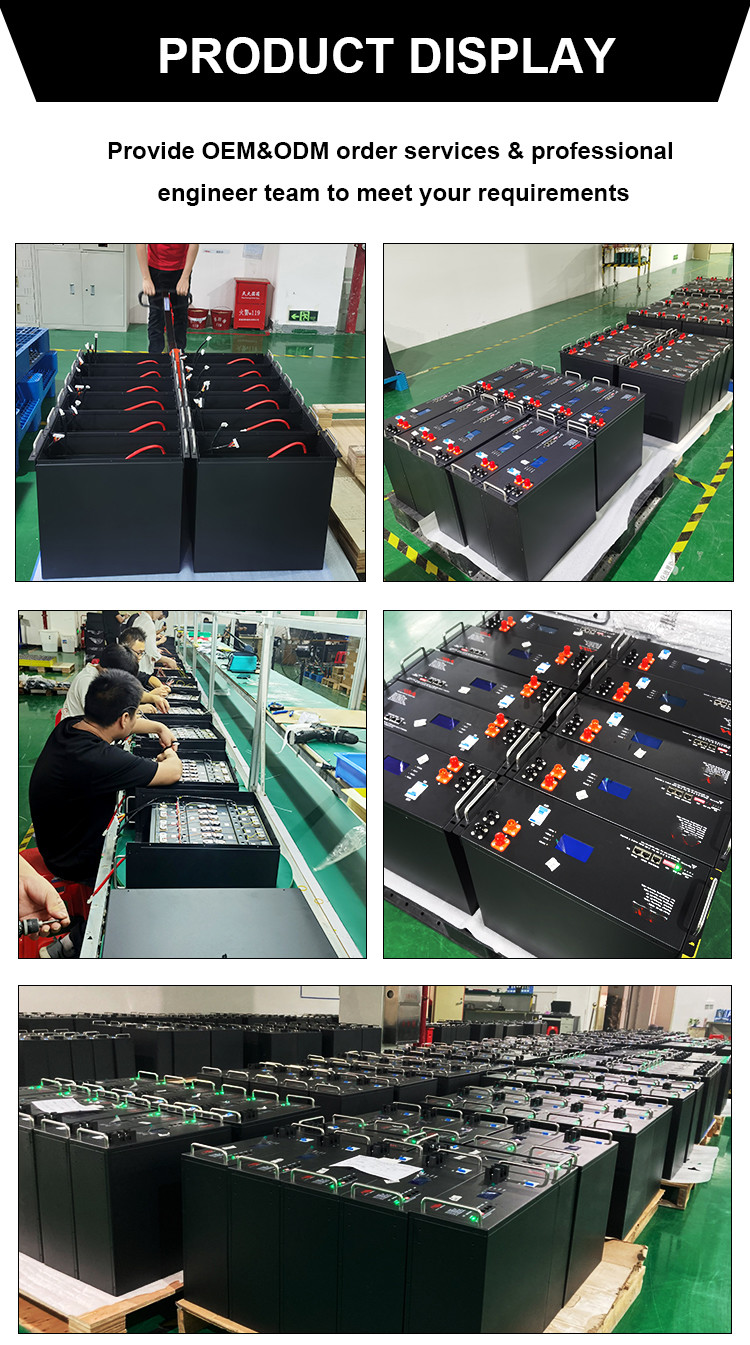 48V Stacked Lithium Battery Lifepo4 Customization OEM ODM For Home