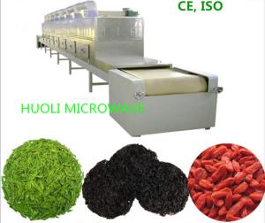 China Plant Herb Flower Dryer Machine / Industrial Microwave Drying Equipment wholesale