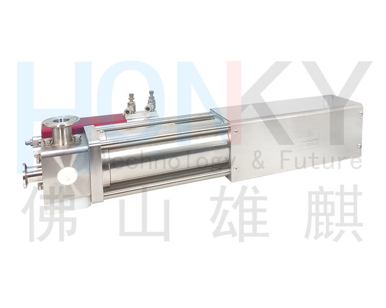 High Viscosity Cream Paste Pneumatic Ceramic Filling Pump 100ml For Product Packing Machine