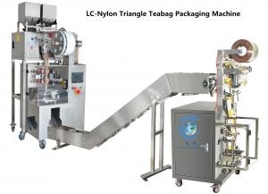 China Chinese Herbal Teabag Packaging Machine 1-8g Pyramid Tea Bag Machine wholesale