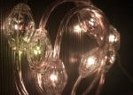 Smart Programmable RGB LED Christmas Lights 0.028 Amps Used In Wedding Club