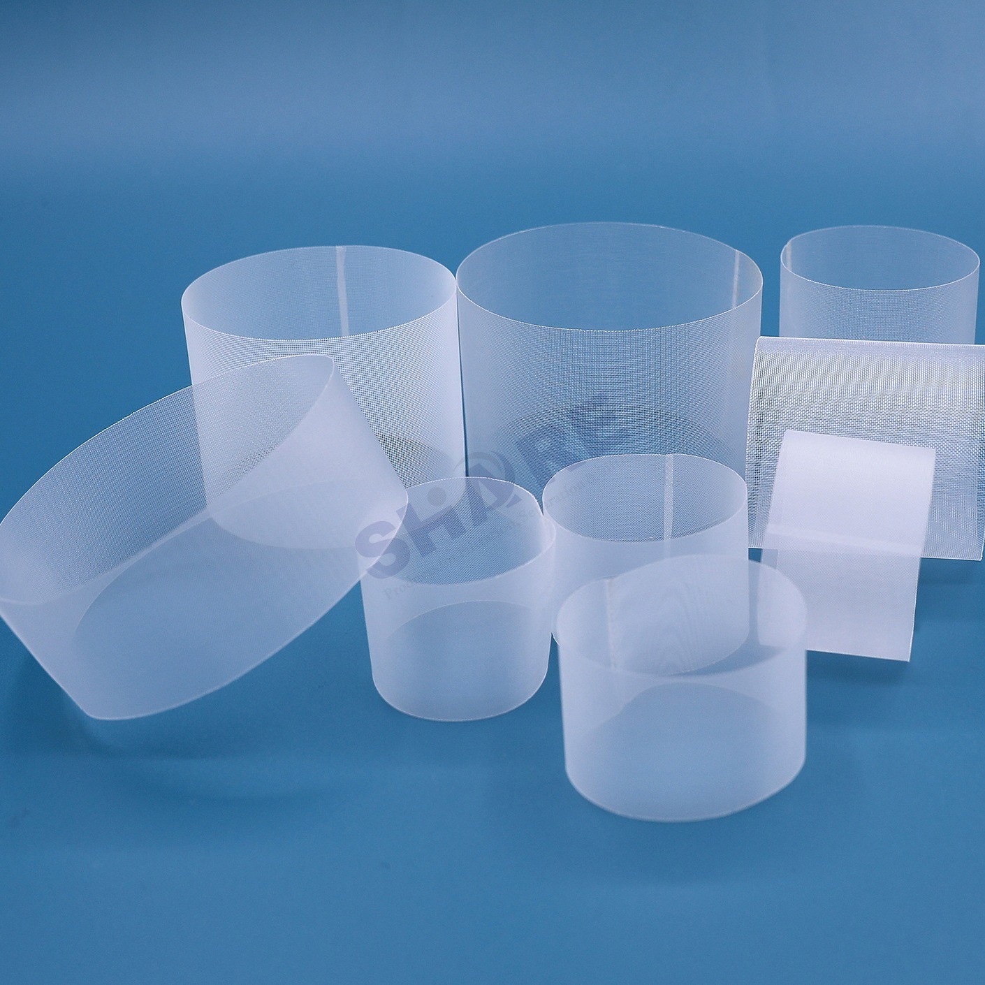 Heat Cutting / Sealing Nylon Mesh Filters With Non Fraying Clean Edges Quality