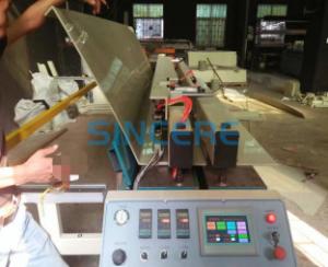 China PE PP PVDF PVC Sheet Board Plastic Auxiliary Equipment Thermoplastic Welding Equipment wholesale