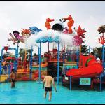 Water Park Equipments, Kids' Water Playground For 50 Riders 17.5 * 11 * 7m