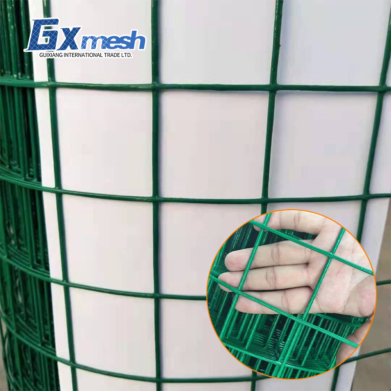 Large Stock Silver Galvanized Mesh Welded PVC Wire Mesh for Sturdy Construction