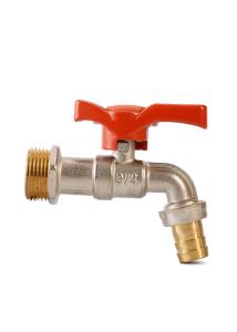 China Deck Mounted Antirust Brass Outdoor Tap , Garden Ball Valve For Hose Bib wholesale