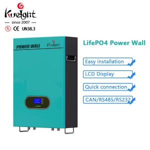 China 5Kwh 51.2V Wall Mounted Lithium Battery 100Ah Solar Energy Storage Battery wholesale