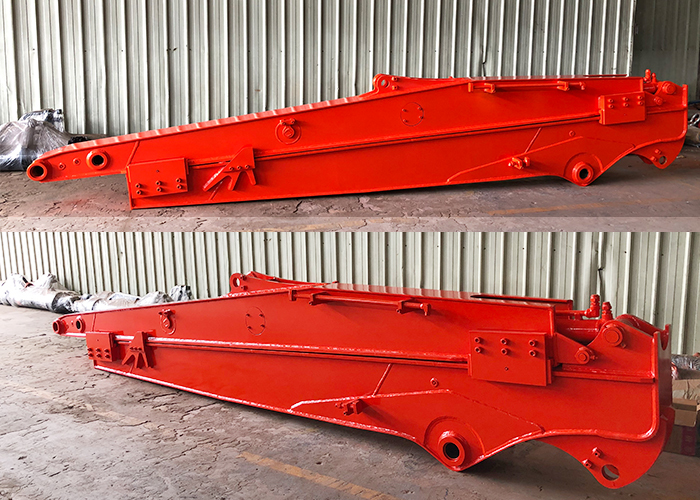 Telescopic Excavator Boom Telescopic Dipper Arm Adjustable