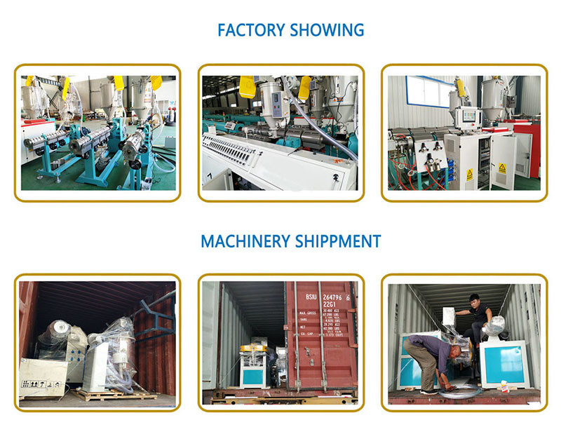 SaiJia Plastic Single Wall Flexible PE PVC PP Corrugated Drainage Pipe Making Machine Production Line