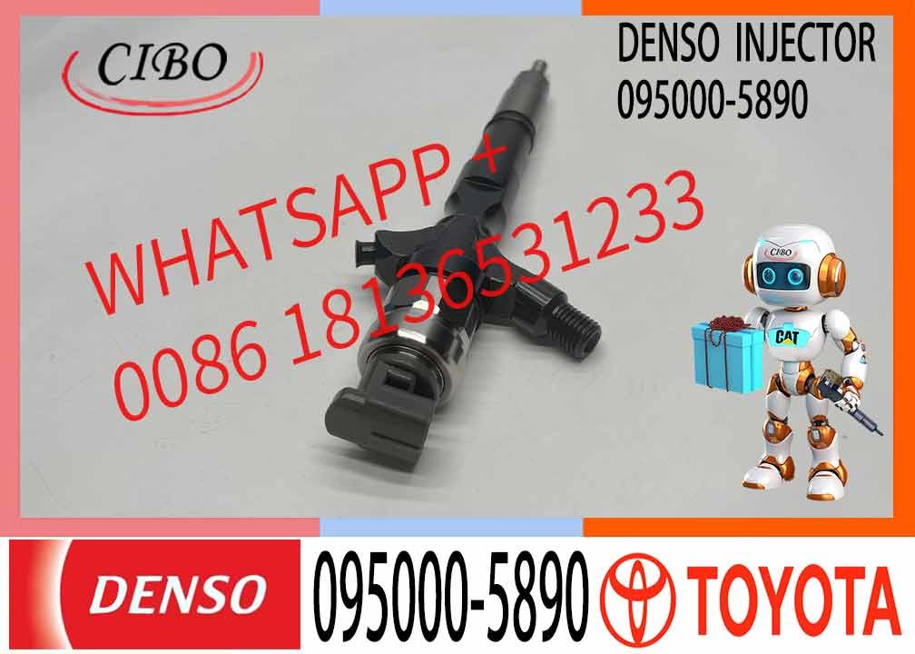 New Common Rail Injector 095000-7360 095000-6870 095000-5890 095000-5891 for 1KD 2KD Diesel Nozzle High Quality