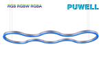 AC100V 7500lm Suspended Linear LED Lighting
