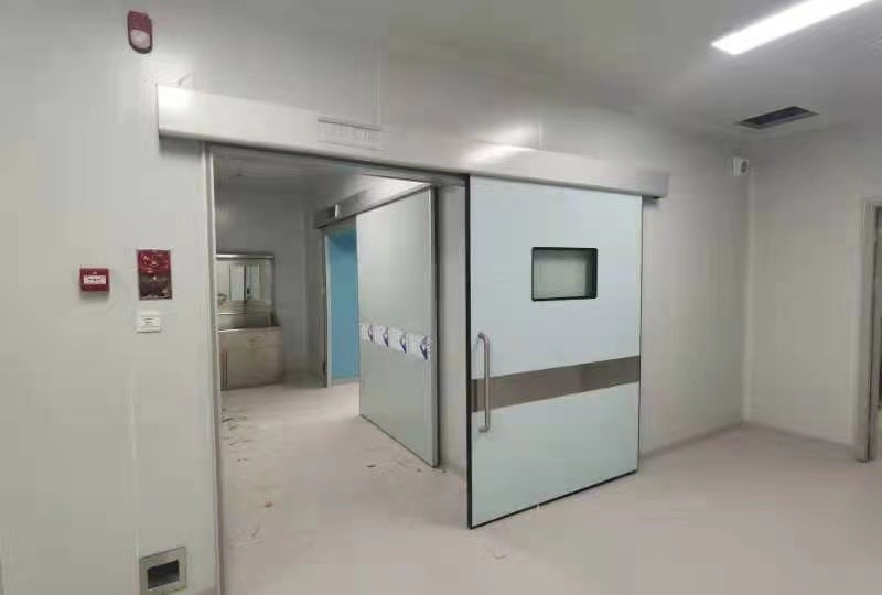 Stainless Steel Medical Airtight Automatic Sliding Door Customizable Size And Long Service