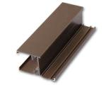 Anti Scratch 60um Film Architectural Aluminium Profiles cut to length