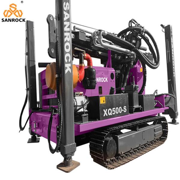 Portable Water Well Drilling Machine 500m Deep Full Hydraulic Water Well