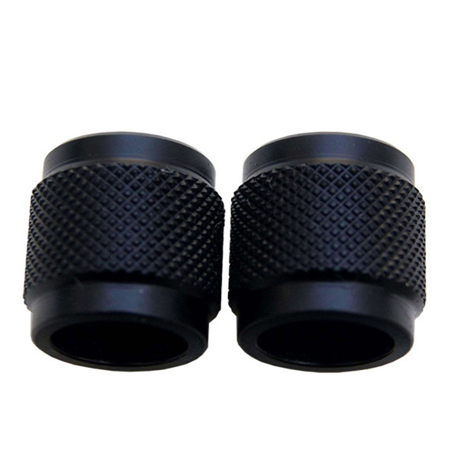 Custom CNC Machined Brass Door Knob Knurled 2inch Unpainted Parts