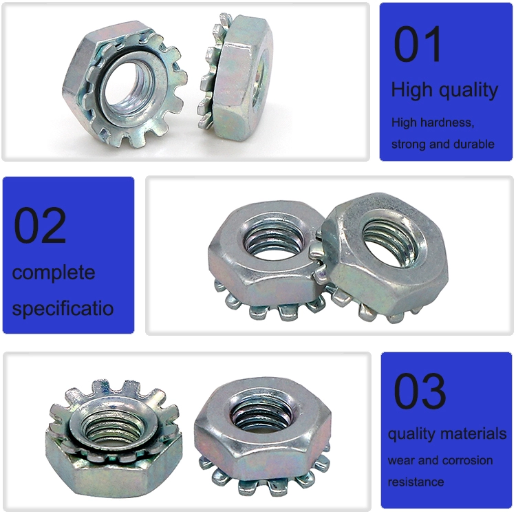 Factory price Brass /Aluminum /Zinc Plated gear stainless steel hex nut