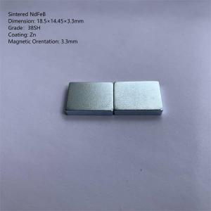China ISO9000 Permanent N38 NdFeB Magnet Sintered Generator Neodymium Magnet wholesale