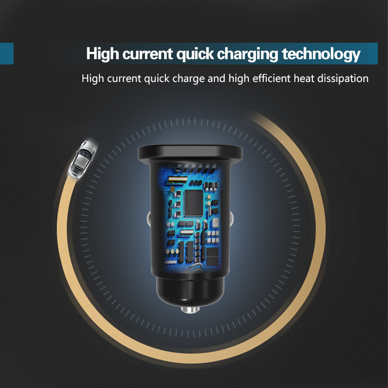 4.8A Dual USB CAR CHARGER Universal Compatible HOCO USB CAR CHARGER for all electronics
