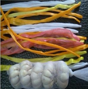 China Extruded PE Mesh Sleeve Plastic Tube Netting Flexible For Garlic's Packaging wholesale