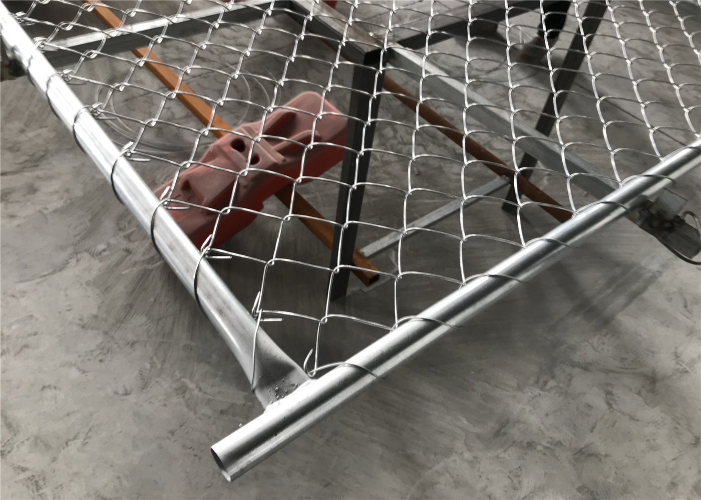 6'X 10' Width 1.375" Pipes Temporary Chain Link Fence Panels