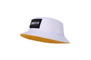 China ODM 100% CottonUnisex Fisherman Bucket Hat With Personal Logo Patch Bucket Hat on sale