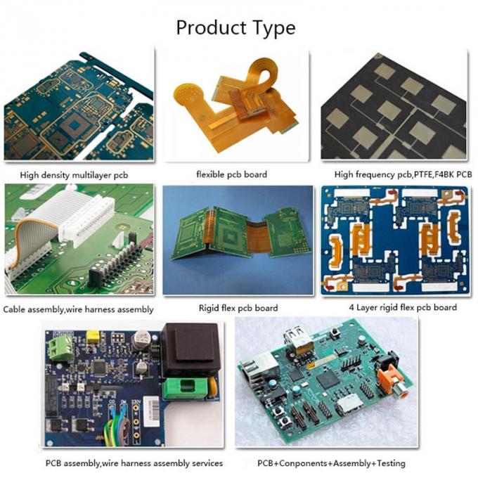 FPC OSP Printed Circuit Board Assembly Immersion Gold 1