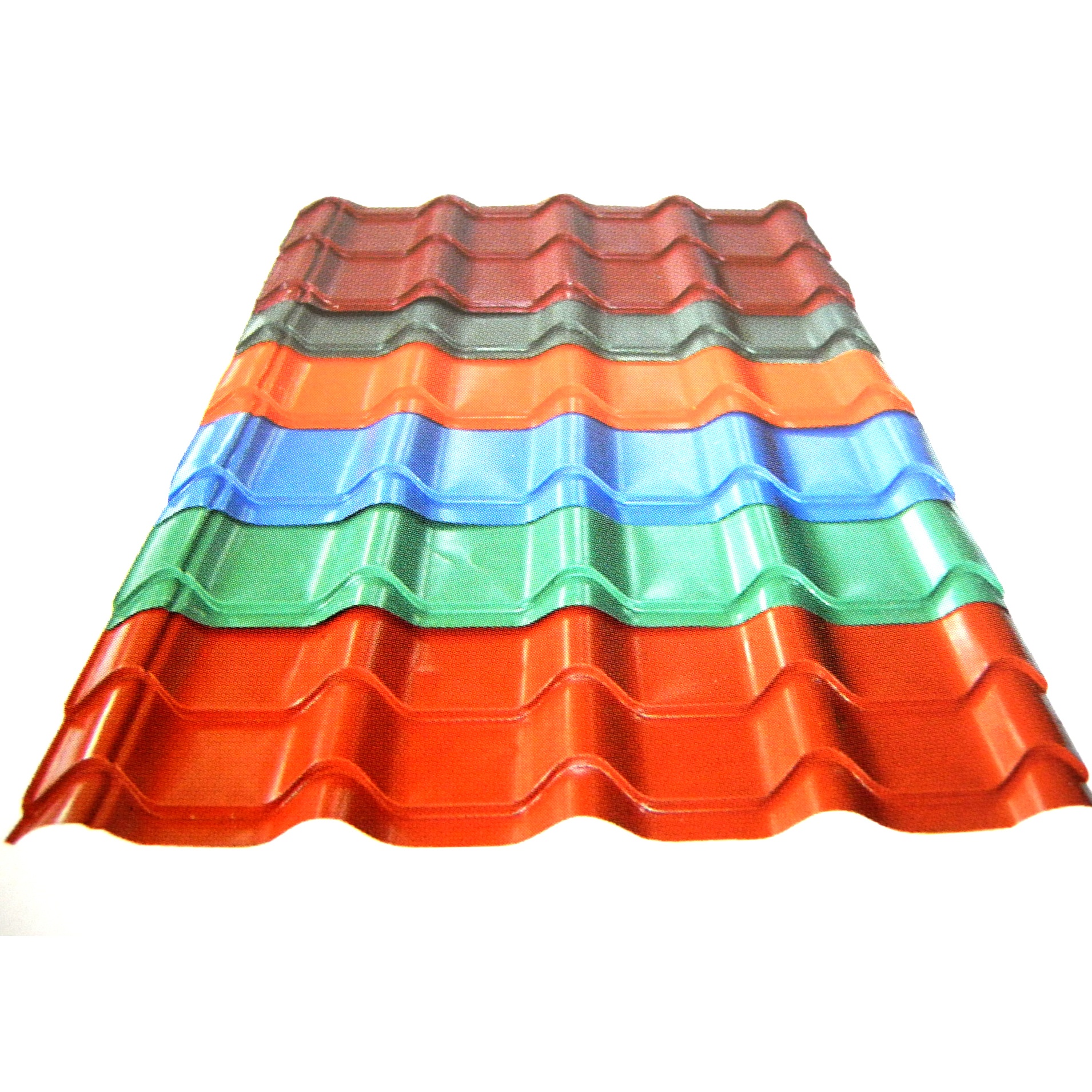 Z40 GI Roofing Sheet Ppgi Corrugated Sheet 10ft Colour Coated Roofing Z30