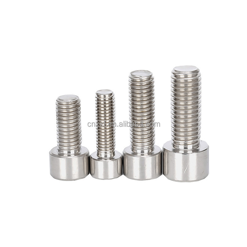 Grade Hastelloy C-276 Plain Finish Hex Bolt DIN912 M6*10-40mm ANSI Standard Hexagon Socket Bolt