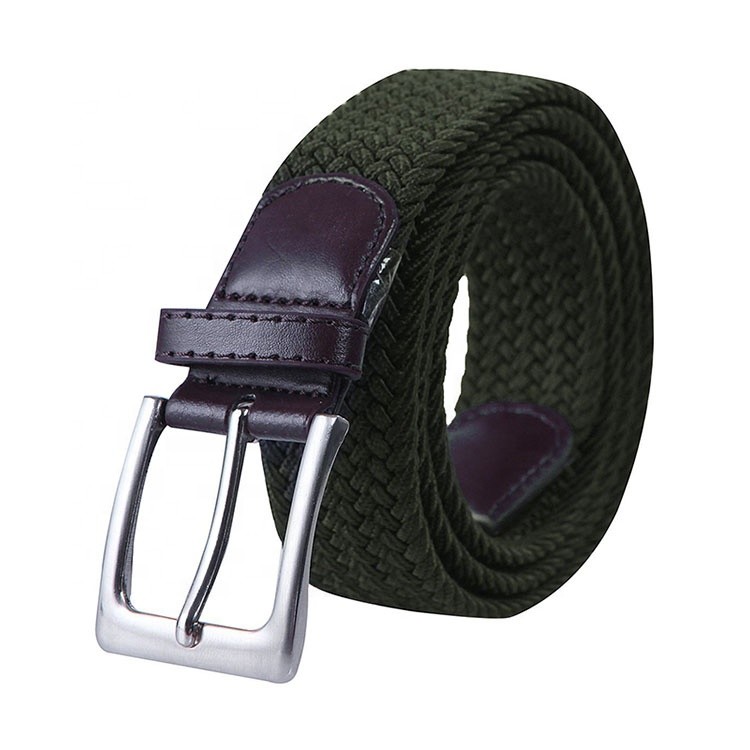Knitted Rope Stretch Elastic Belt Fabric Braided 145cm