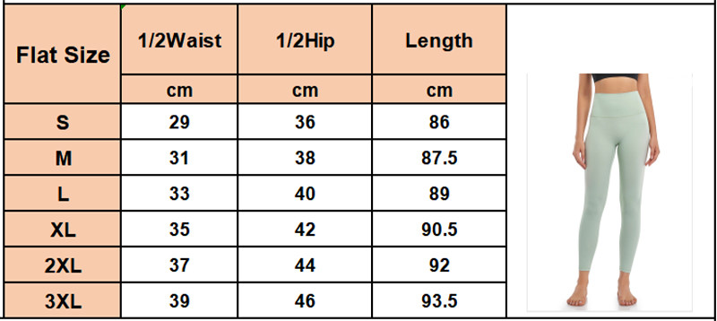 Plus Size Inside Waistband Pocket Women Yoga Pants Naked Feel Sports Leggings
